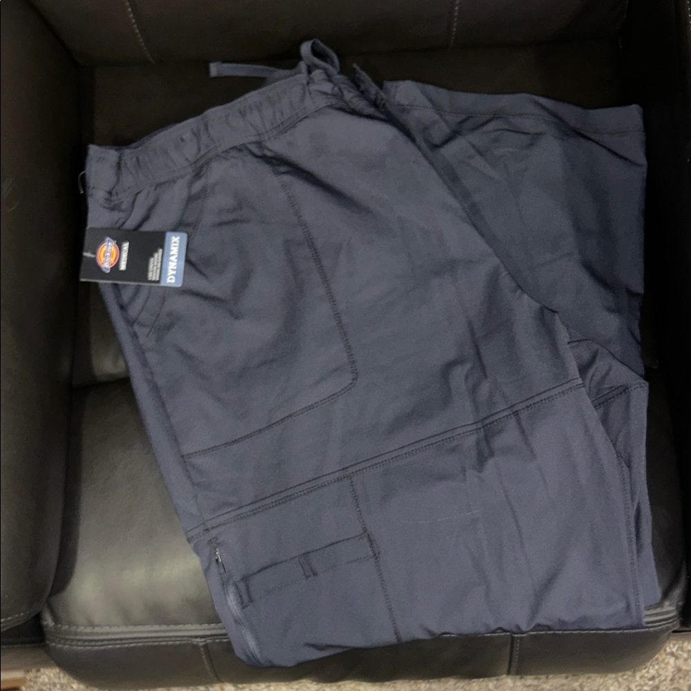 Dickies Men's Gray Cargo Medical Pants